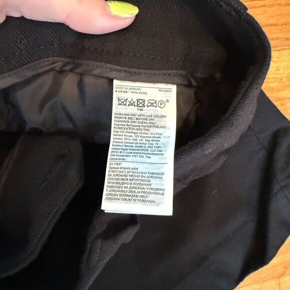 Banana Republic Black Wool Tailored Shorts - Picture 5 of 7